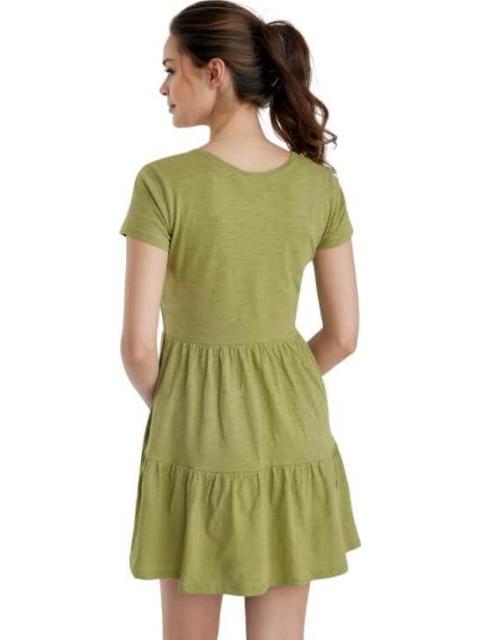 VESTIDO CORTO VERDE HOLLY LAND