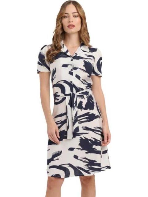 VESTIDO DAMA CONTEMPORANEA AZUL MARINO YAELI FASHION