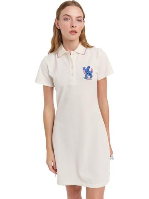 VESTIDO DAMA MARFIL DISNEY