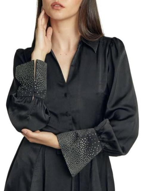 VESTIDO CAMISERO NEGRO HOLLY LAND