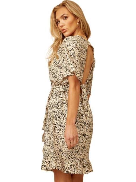 VESTIDO ESTAMPADO ANIMAL PRINT ANIMAL PRINT HOLLY LAND
