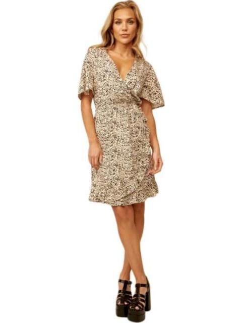 VESTIDO ESTAMPADO ANIMAL PRINT ANIMAL PRINT HOLLY LAND