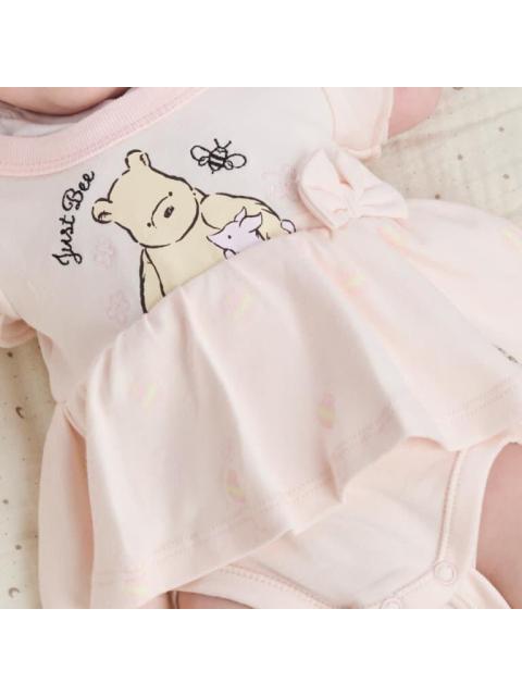 VESTIDO ESTAMPADO APLICACIONES CORAL DISNEY BABY