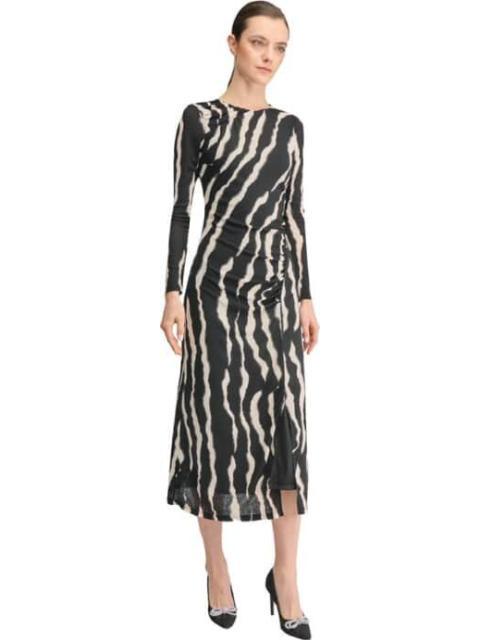 VESTIDO ESTAMPADO NEGRO HOLLY LAND