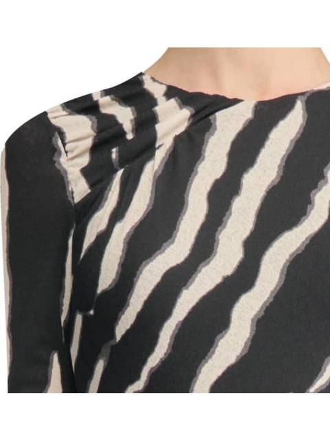 VESTIDO ESTAMPADO NEGRO HOLLY LAND