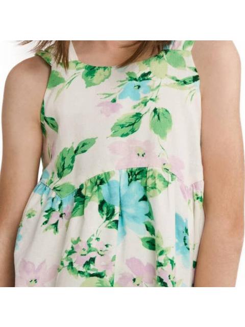 VESTIDO ESTAMPADO VERDE HOLLY LAND KIDS