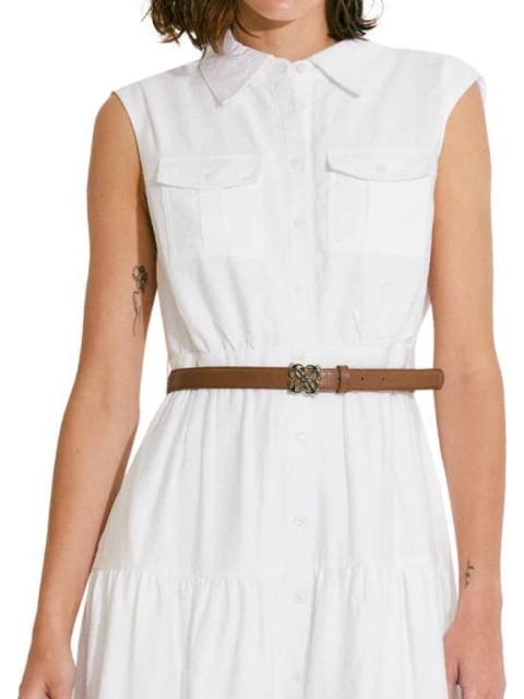 VESTIDO LARGO CAMISERO BLANCO HOLLY LAND