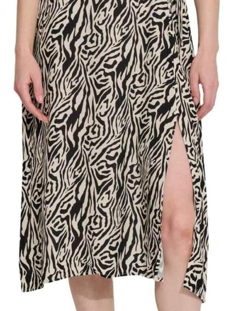 VESTIDO LARGO ESTAMPADO ANIMAL PRINT HOLLY LAND