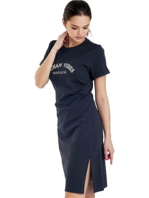 VESTIDO LARGO GRIS HOLLY LAND