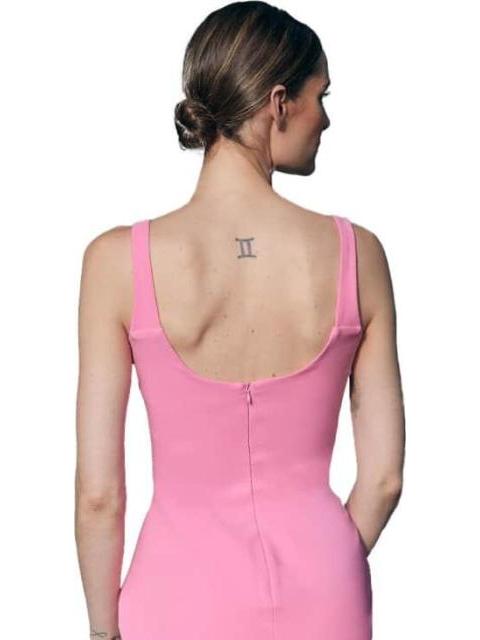 VESTIDO LARGO ROSA HOLLY LAND