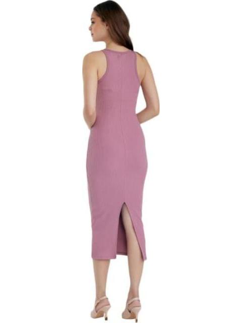VESTIDO MIDI ACANALADO MAQUILLAJE HOLLY LAND