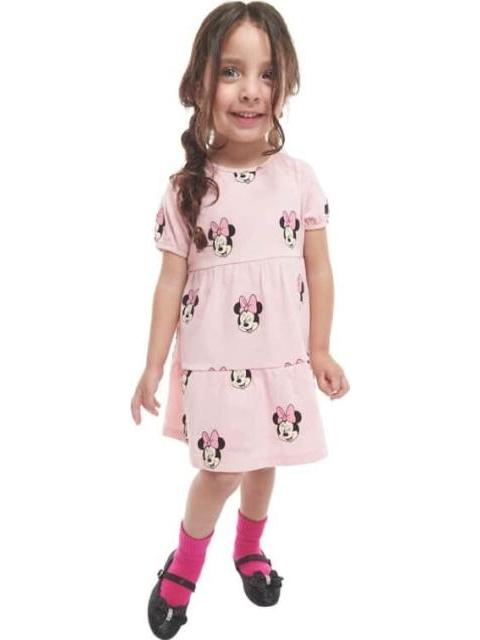 VESTIDO MINNIE MOUSE ROSA MINNIE MOUSE