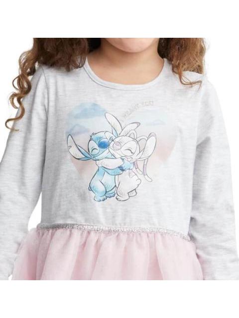 VESTIDO STITCH ROSA DISNEY