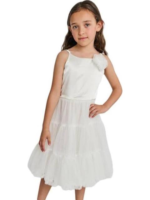 VESTIDO PLISADO BLANCO HOLLY LAND KIDS