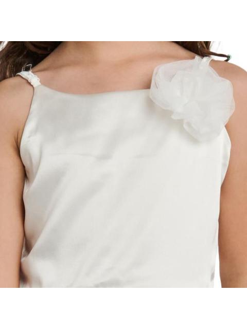 VESTIDO PLISADO BLANCO HOLLY LAND KIDS