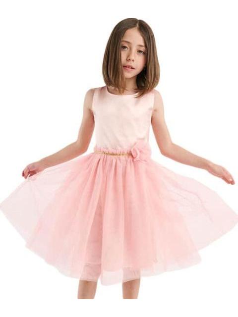 VESTIDO PLISADO ROSA HOLLY LAND KIDS