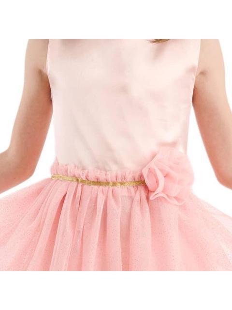 VESTIDO PLISADO ROSA HOLLY LAND KIDS