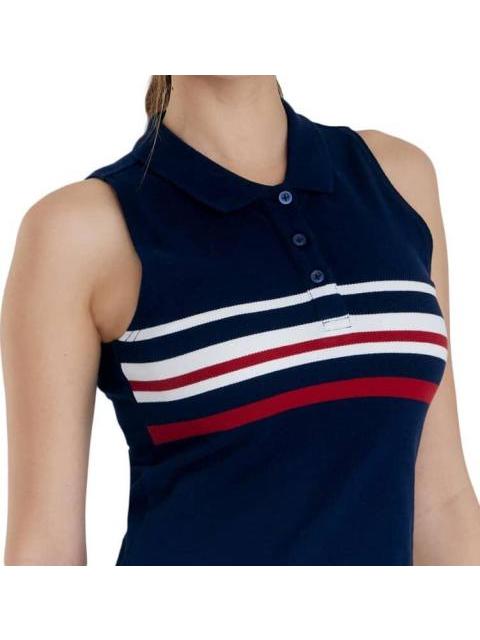VESTIDO RAYAS AZUL MARINO HOLLY LAND