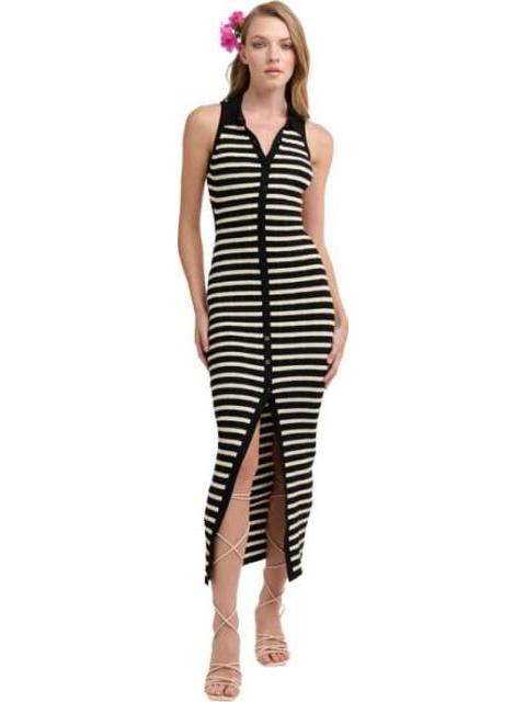 VESTIDO TEJIDO LARGO NEGRO HOLLY LAND