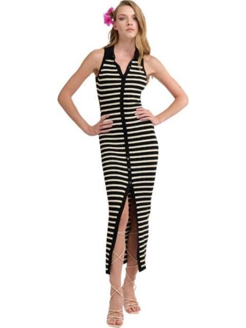 VESTIDO TEJIDO LARGO NEGRO HOLLY LAND