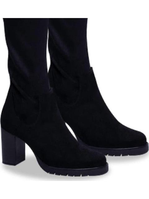 BOTA EXTRA LARGA ANTE STRETCH SUELA TRACK NEGRO SAO PAULO