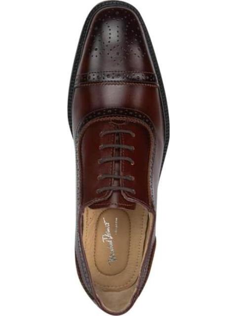VESTIR CHOCLO AGUJETA OXFORD VESTIR COGNAC MICHEL DOMIT
