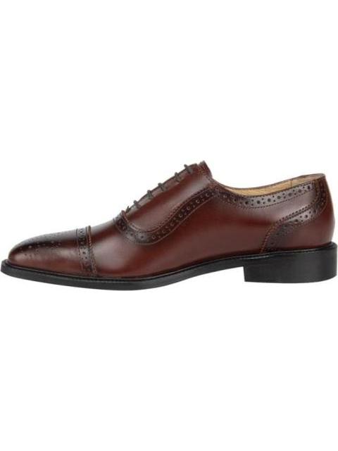 VESTIR CHOCLO AGUJETA OXFORD VESTIR COGNAC MICHEL DOMIT