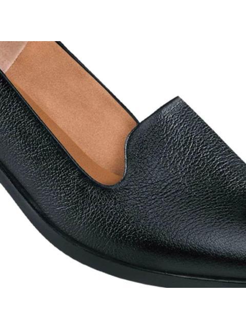 MOCASIN TACON BAJO NEGRO VICENZA
