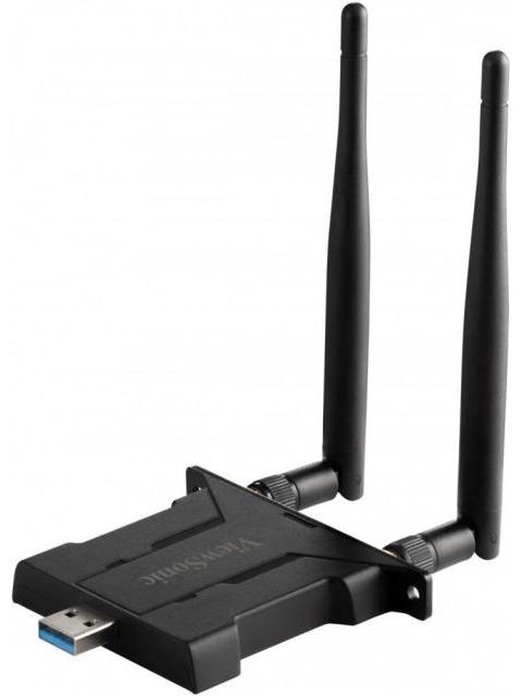 VIEWSONIC ADAPTADOR DE RED USB VB-WIFI-005 INALAMBRICO 1200MBIT-S DOBLE BANDA 2.4-5 GHZ