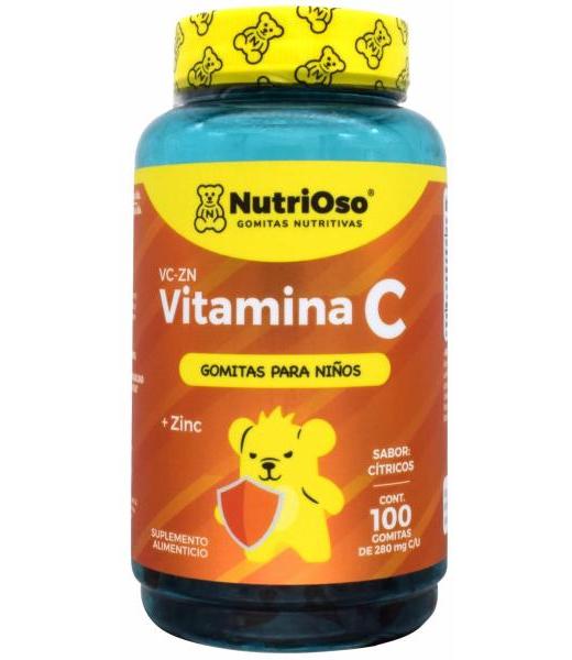 VITAMINA C KIDS CITRICOS 100 GOMITAS NUTRIOSO