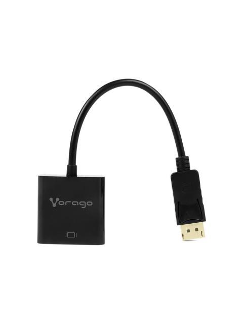VORAGO ADAPTADOR DISPLAYPORT MACHO - HDMI HEMBRA NEGRO