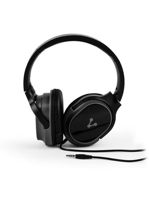 VORAGO AUDIFONOS CON MICROFONO HP-301 ALAMBRICO 1.2 METROS 3.5MM NEGRO
