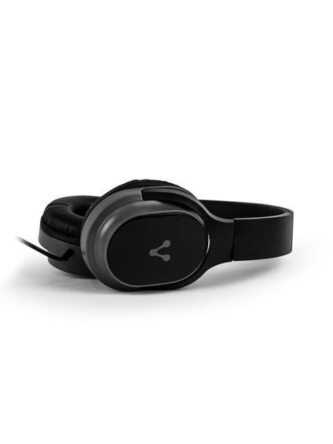 VORAGO AUDIFONOS CON MICROFONO HP-301 ALAMBRICO 1.2 METROS 3.5MM NEGRO
