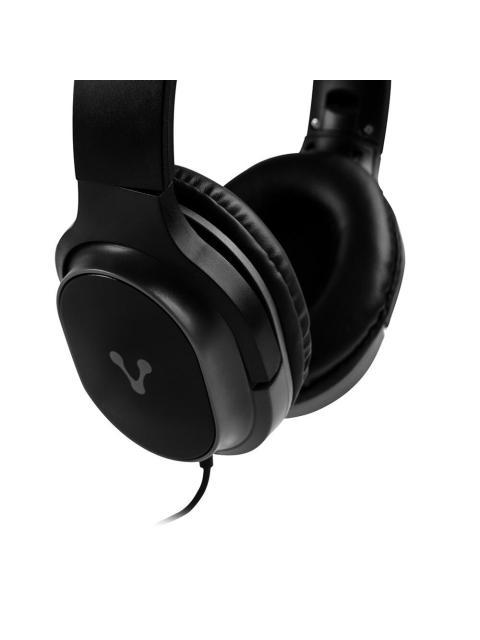 VORAGO AUDIFONOS CON MICROFONO HP-301 ALAMBRICO 1.2 METROS 3.5MM NEGRO