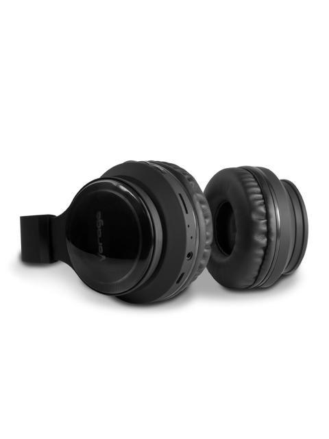 VORAGO AUDIFONOS CON MICROFONO HPB-201-LED BLUETOOTH INALAMBRICO NEGRO