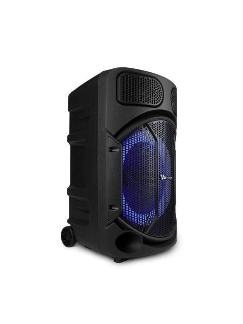 VORAGO BAFLE CON KARAOKE KSP-502 BLUETOOTH ALAMBRICO-INALAMBRICO 80W RMS USB 2.0 NEGRO - INCLUYE MICROFONO