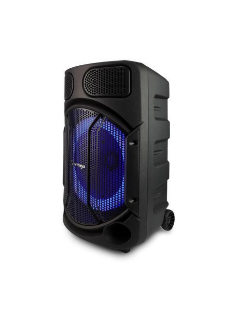 VORAGO BAFLE CON KARAOKE KSP-502 BLUETOOTH ALAMBRICO-INALAMBRICO 80W RMS USB 2.0 NEGRO - INCLUYE MICROFONO