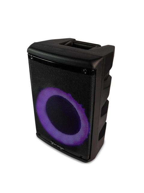 VORAGO BAFLE KSP-302 BLUETOOTH INALAMBRICO 30W RMS USB 2.0 NEGRO - INCLUYE MICROFONO Y CONTROL DE MANDO