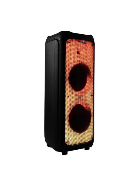 VORAGO BAFLE KSP-600 BLUETOOTH INALAMBRICO 80W RMS USB NEGRO - INCLUYE MICROFONO Y CONTROL REMOTO
