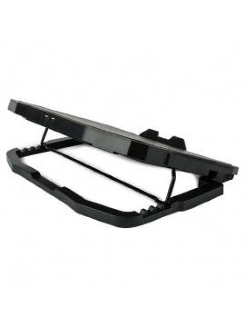 VORAGO BASE ENFRIADORA CP-301 PARA LAPTOP 17 4 VENTILADORES NEGRO