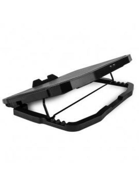 VORAGO BASE ENFRIADORA CP-301 PARA LAPTOP 17 4 VENTILADORES NEGRO