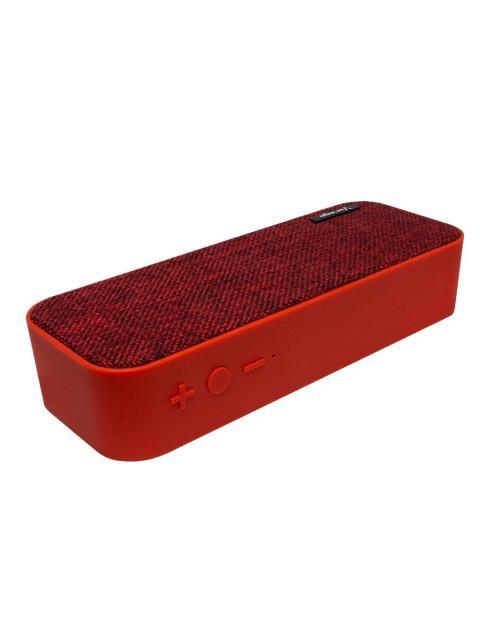 VORAGO BOCINA PORTATIL BSP-150 BLUETOOTH ALAMBRICO-INALAMBRICO 2.0 CANALES 6W RMS USB ROJO