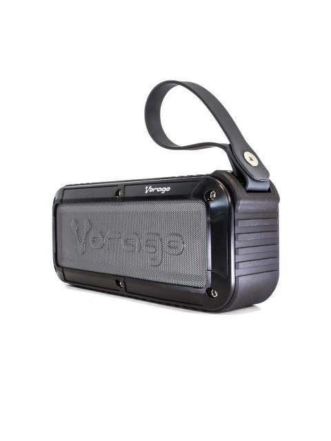 VORAGO BOCINA PORTATIL BSP-500-V2 BLUETOOTH INALAMBRICO 3W RMS USB NEGRO - RESISTENTE AL AGUA