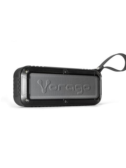 VORAGO BOCINA PORTATIL BSP-500-V2 BLUETOOTH INALAMBRICO 3W RMS USB NEGRO - RESISTENTE AL AGUA