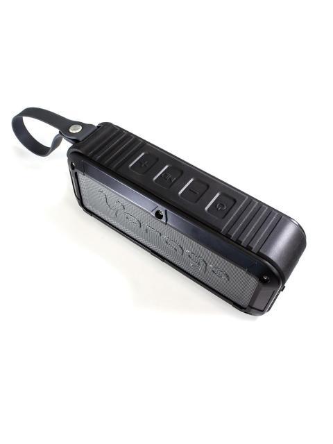 VORAGO BOCINA PORTATIL BSP-500-V2 BLUETOOTH INALAMBRICO 3W RMS USB NEGRO - RESISTENTE AL AGUA