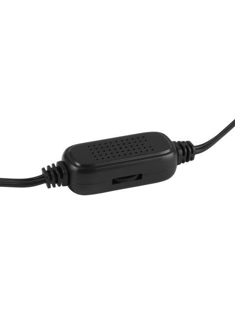 VORAGO BOCINA PORTATIL SPK-108 ALAMBRICO 2.0 CANALES 6W RMS NEGRO