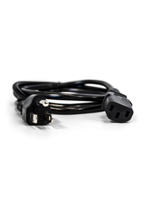 VORAGO CABLE DE PODER CAB-122 1.5 METROS NEGRO