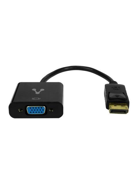 VORAGO CABLE DISPLAYPORT MACHO - VGA (D-SUB) HEMBRA 60HZ NEGRO
