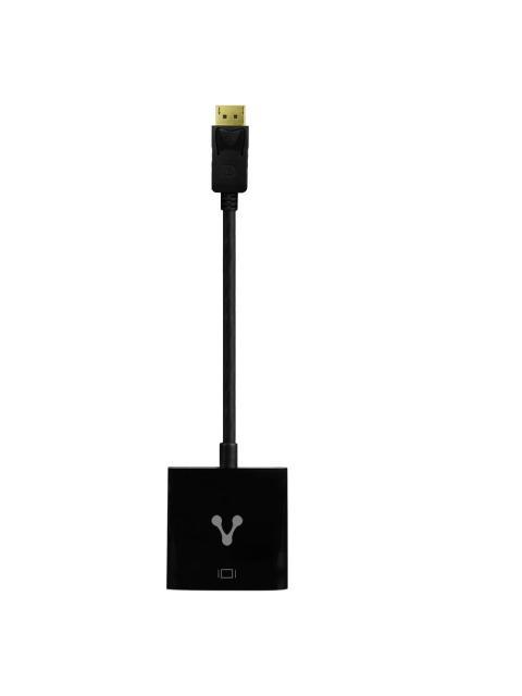 VORAGO CABLE DISPLAYPORT MACHO - VGA (D-SUB) HEMBRA 60HZ NEGRO