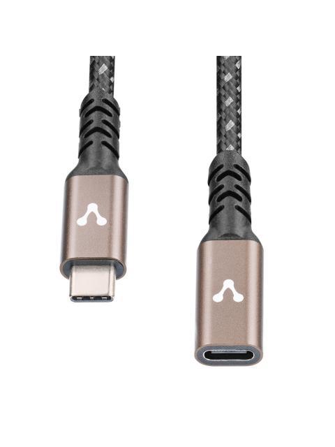 VORAGO CABLE USB-C MACHO - USB-C HEMBRA 1 METRO